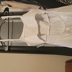 Old Navy White Maxi Dress